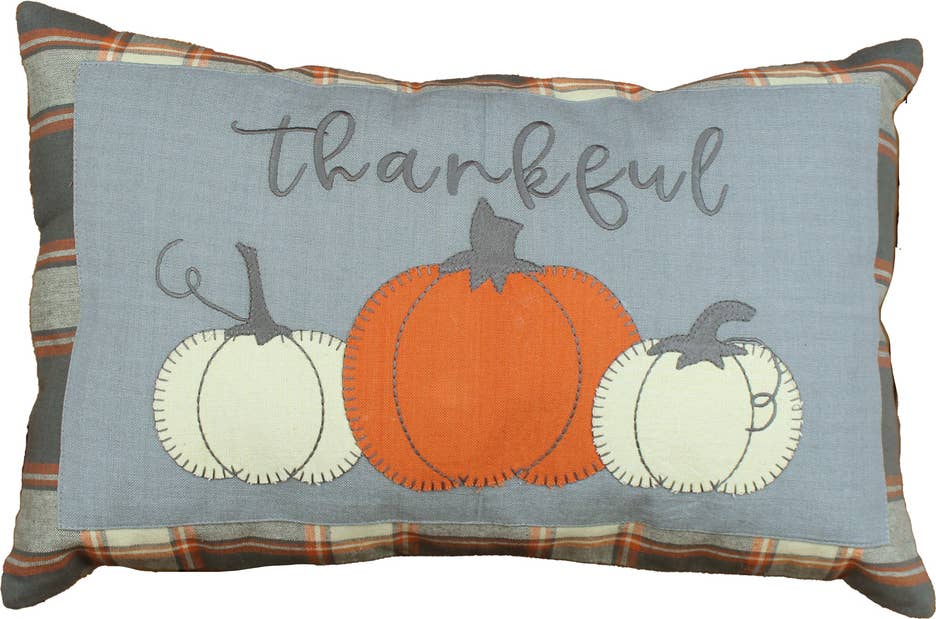 Fall Sky Thankful Pillow 14x20