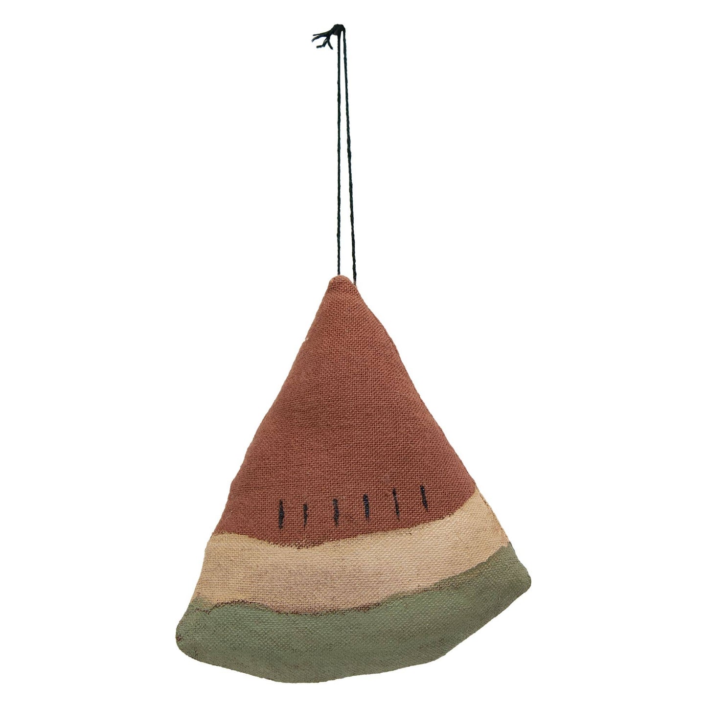 Watermelon & Seeds Ornaments - Set of 3