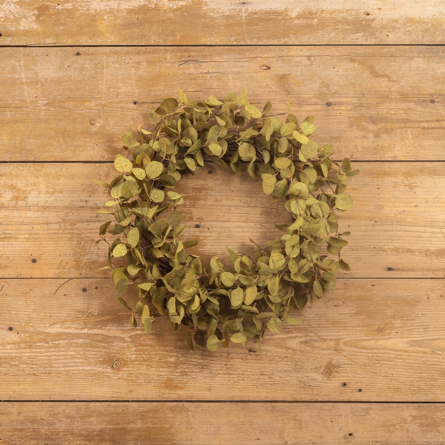 18" Green Eucalyptus Wreath
