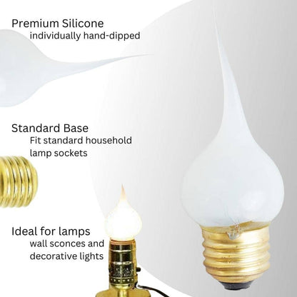 Silicone Dipped Standard Flame Bulb