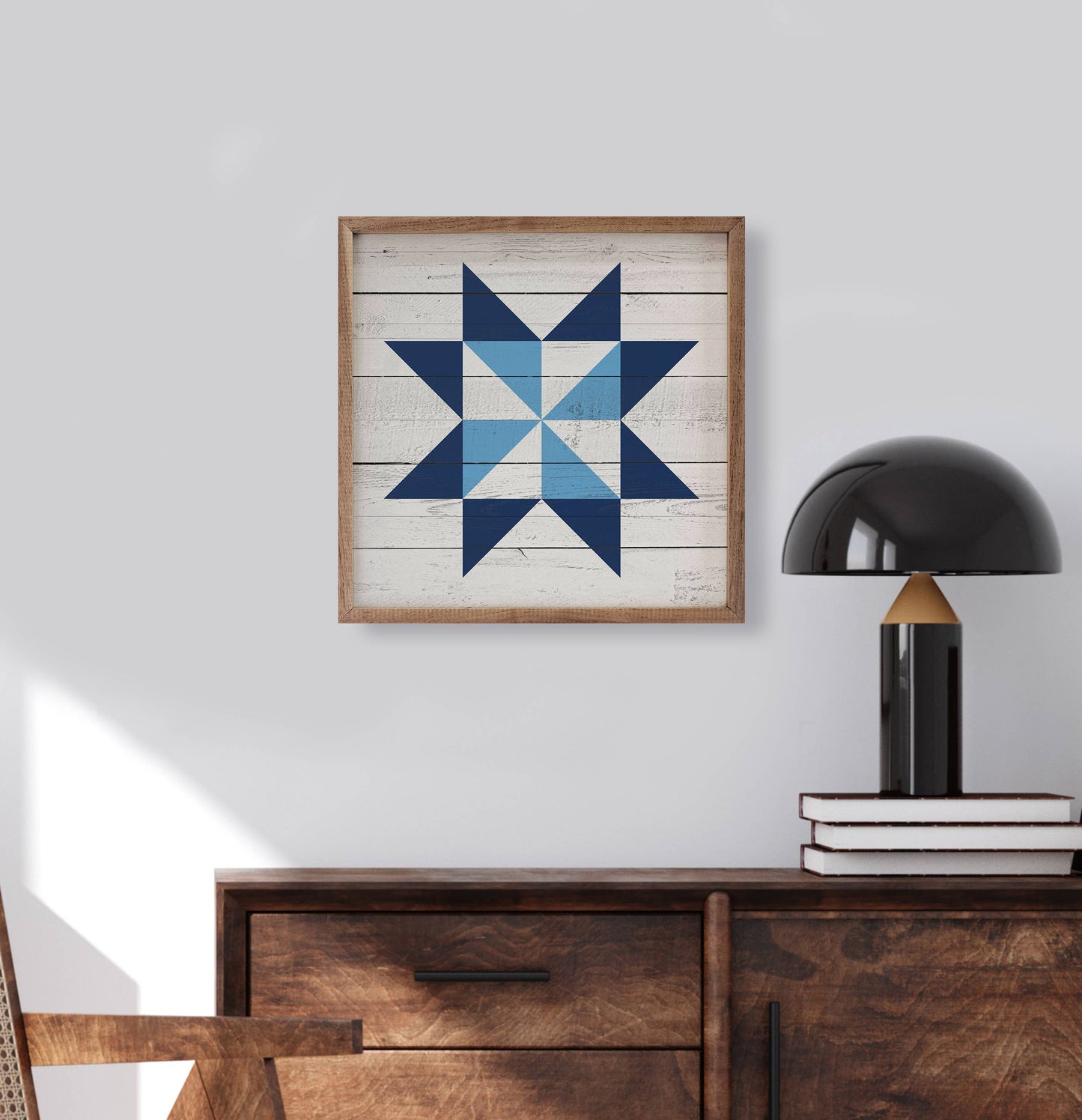 16"x16" Drake Quilt - Framed