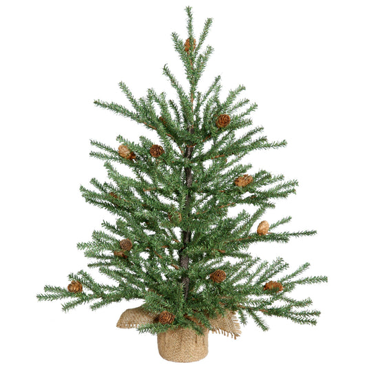 18" Carmel Pine Artificial Tree, Unlit