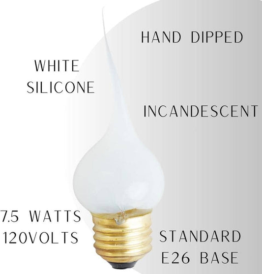Silicone Dipped Standard Flame Bulb