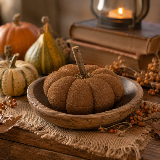 4" Primitive Pumpkin