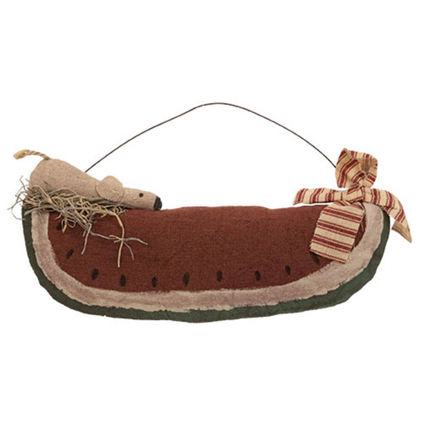 Primitive Mouse on Watermelon Hanger