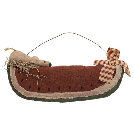 Primitive Mouse on Watermelon Hanger