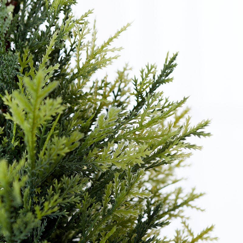 18" Christmas Cypress Pine Floral Stem