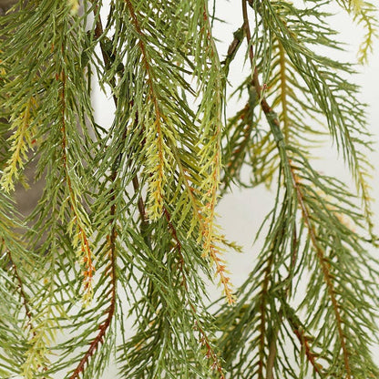 33" Cascading Artificial Norfolk Pine Spray