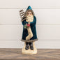 16.5" Deep Ocean Velvet Belsnickel