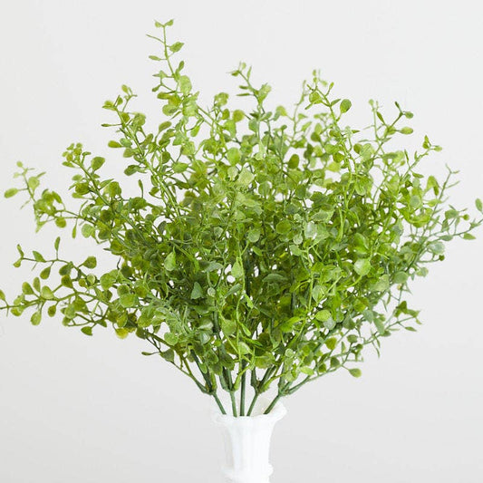 12" Weatherproof Peppergrass Greenery Bush