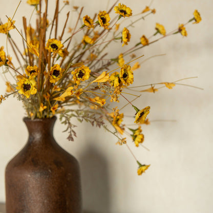 22" Mini Daisy and Wild Grass Bush