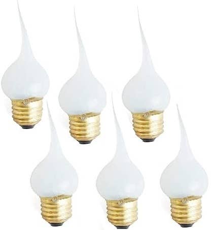 Silicone Dipped Standard Flame Bulb