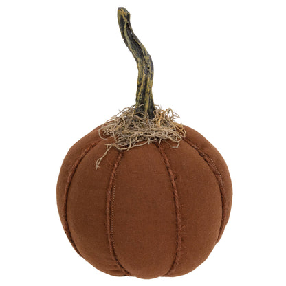 6" Primitive Round Pumpkin