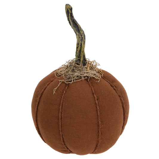 6" Primitive Round Pumpkin