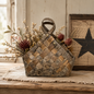 Rustic Woven Gathering Basket