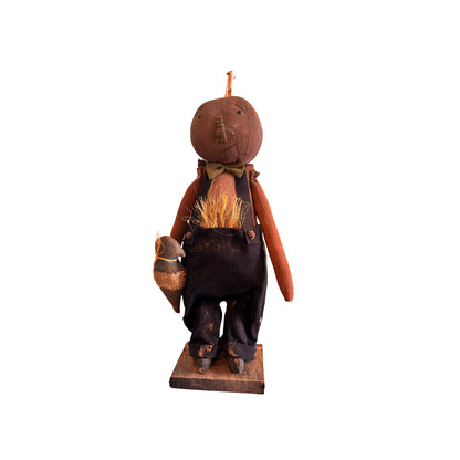 19" "Baxter" The Pumpkin crafted by "Dawn's Attic Treasures"