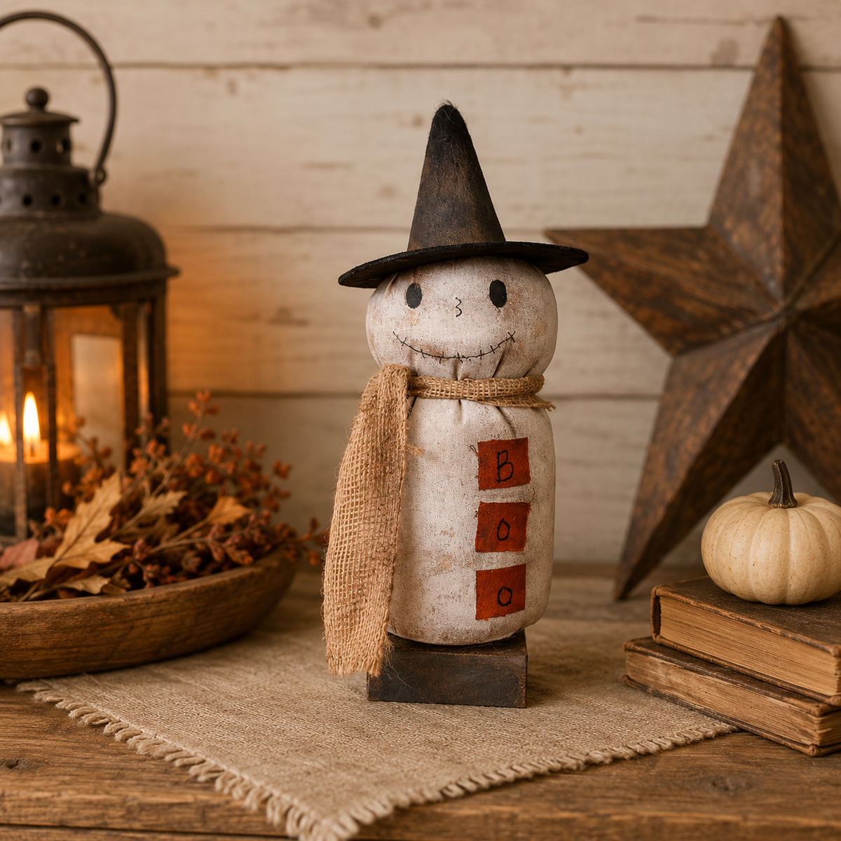 15" Handmade "Boo" The Ghost