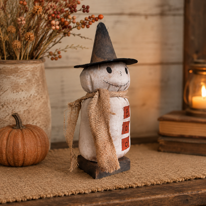 15" Handmade "Boo" The Ghost