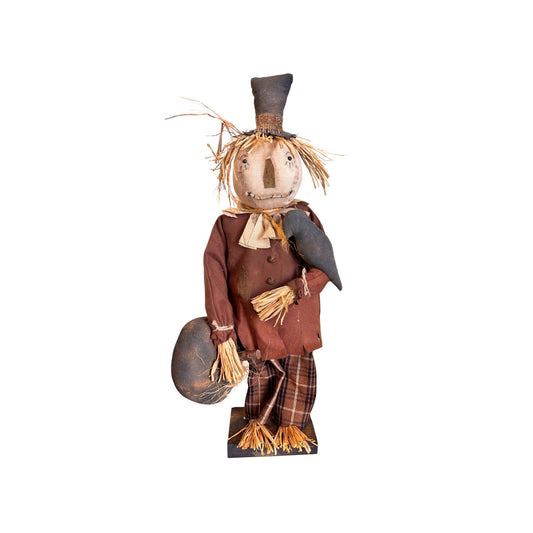 25" "Finn" The Scarecrow crafted by "Dawn's Attic Treasures"