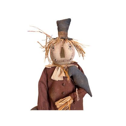 25" "Finn" The Scarecrow crafted by "Dawn's Attic Treasures"