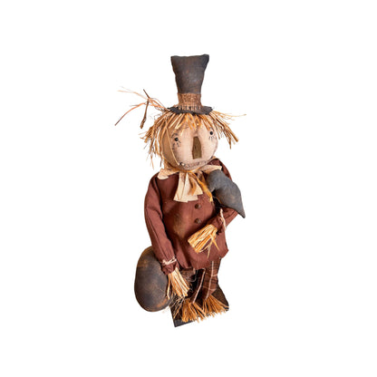 25" "Finn" The Scarecrow crafted by "Dawn's Attic Treasures"