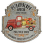 "Pumpkin Patch" Metal Sign
