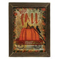 "Hello Fall" Pumpkin Wagon Print
