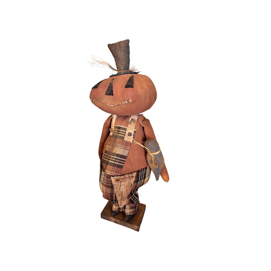 23" "Gus" The Pumpkin crafted by "Dawn's Attic Treasures"