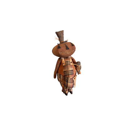 23" "Gus" The Pumpkin crafted by "Dawn's Attic Treasures"