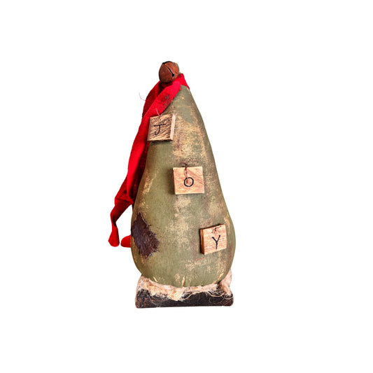 16" Primitive Handmade Tree crafted by "Dawn's Attic Treasures"