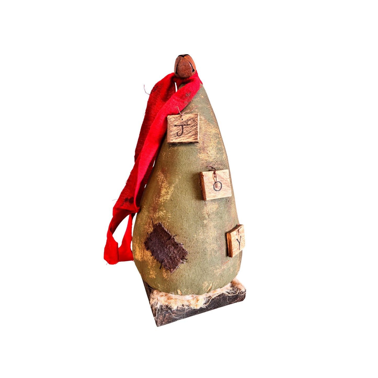 16" Primitive Handmade Tree crafted by "Dawn's Attic Treasures"