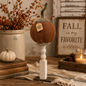 Primitive Pumpkin on Pedestal