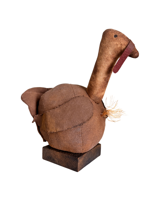 10" Small Handmade Primitive Turkey crafted by "Dawn's Attic Treasures"