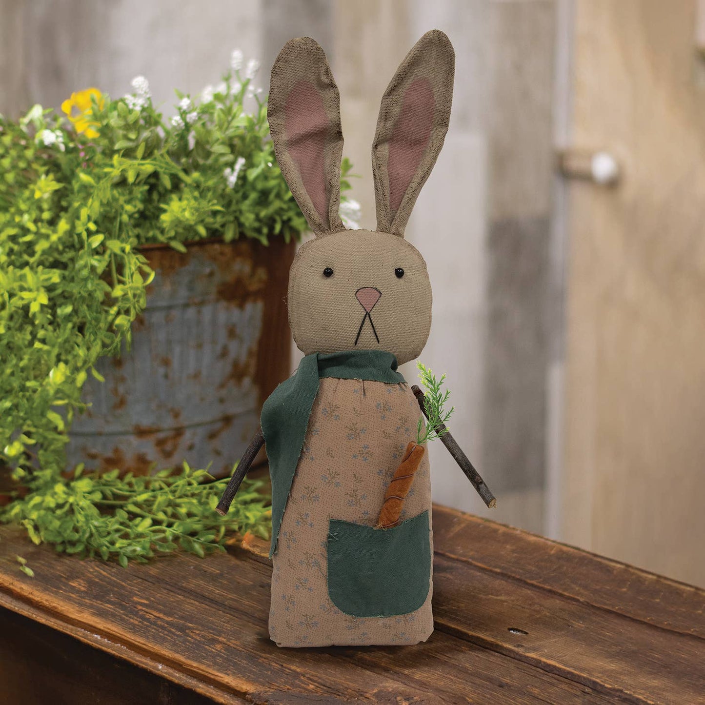 Floral Bunny Doll