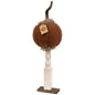 Primitive Pumpkin on Pedestal
