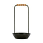 Candle Tray with Beaded Handle