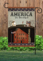 America the Beautiful Garden Flag