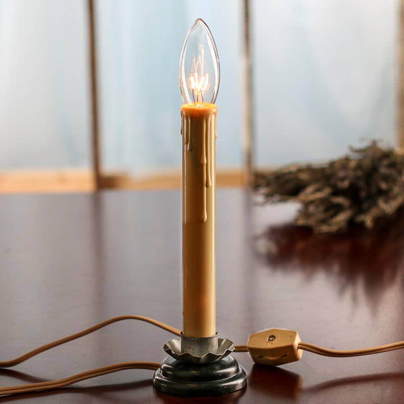 Electric Primitive Welcome Candle Lamp