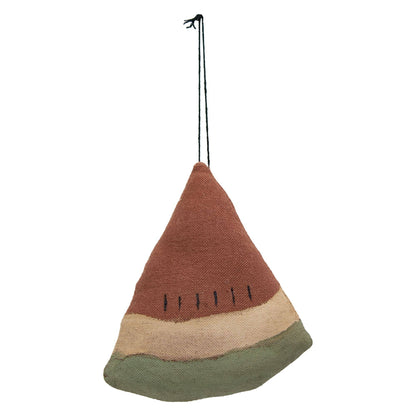 Watermelon & Seeds Ornaments - Set of 3