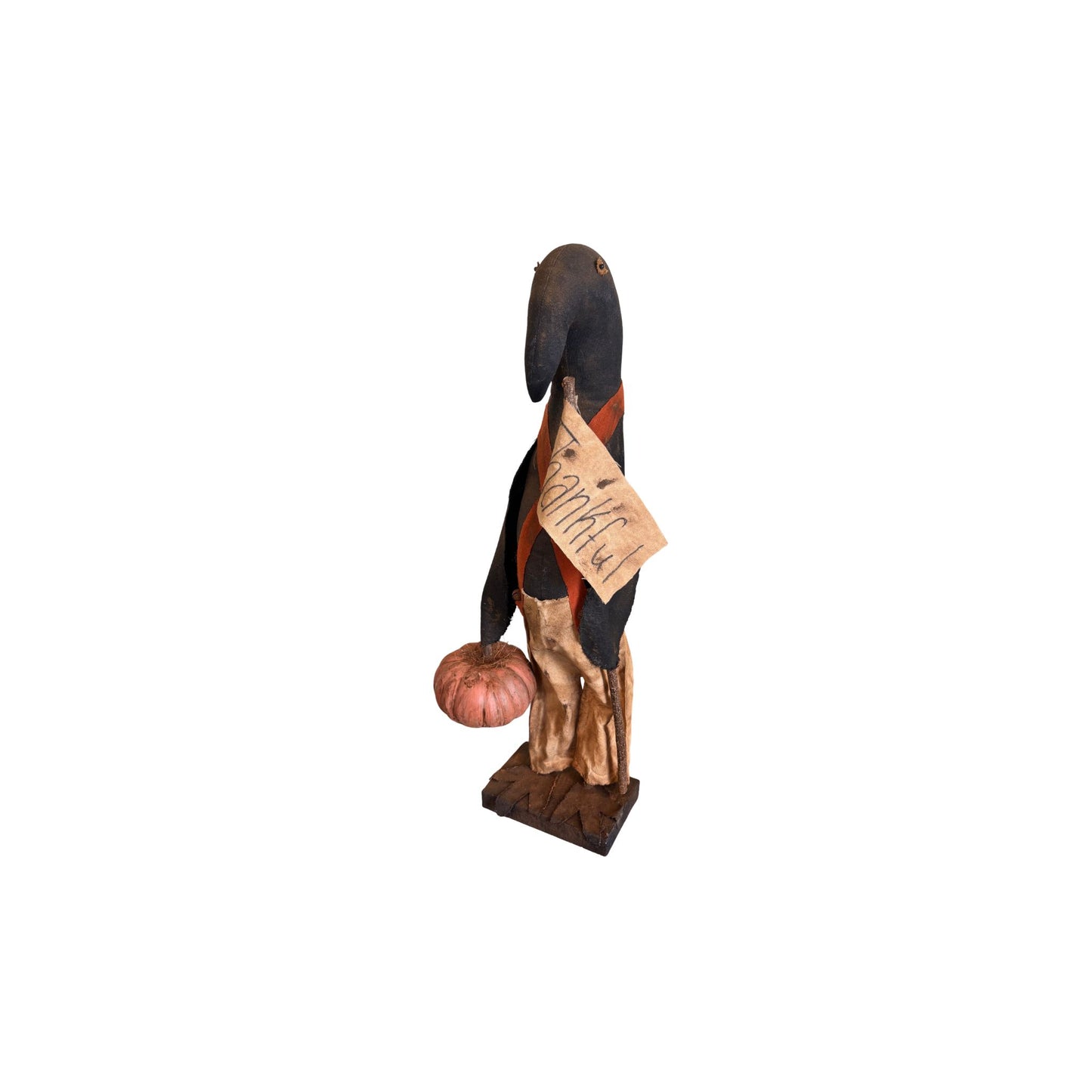 23" Primitive Fall Crow crafted by "Dawn's Attic Treasures"