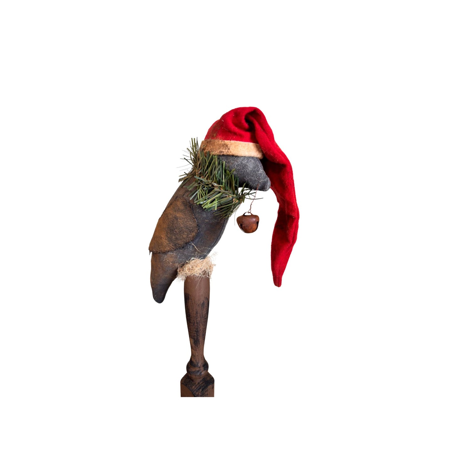 19" Christmas Crow On Stand crafted by "Dawn's Attic Treasures"