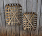 Replica Hanging Tobacco Baskets (Set of 2)