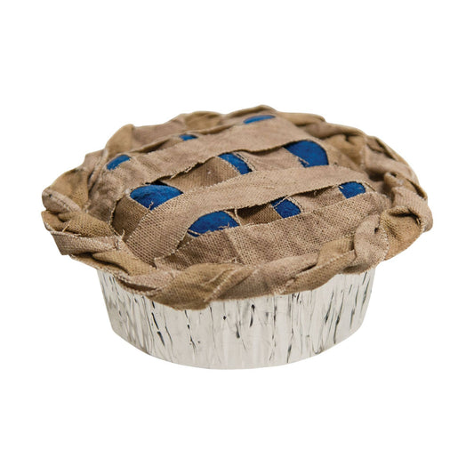 Fabric Mini Blueberry Pie Decorative Tabletop Object