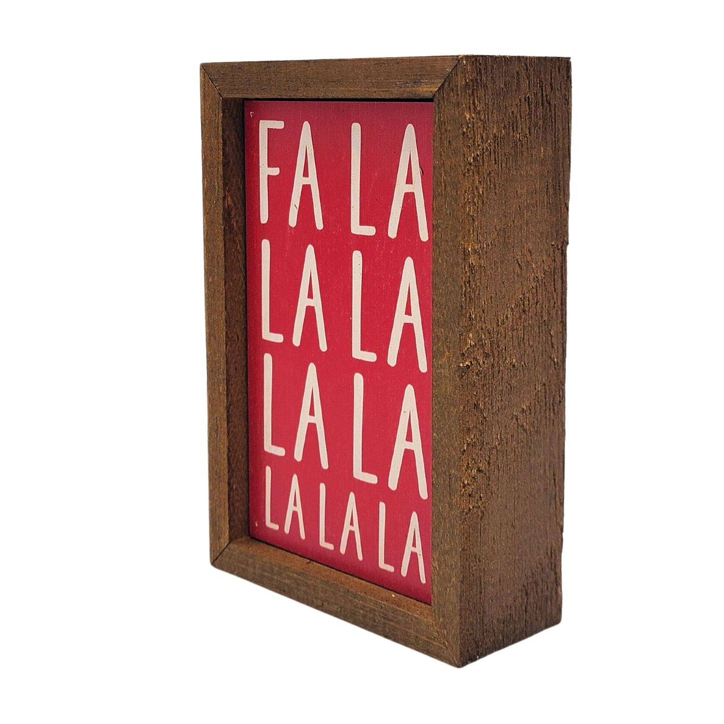 6X4 Fa La La Wall Accent Sign