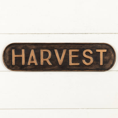 20" Metal Harvest Sign
