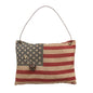 Primitive Flag Pillow Ornament