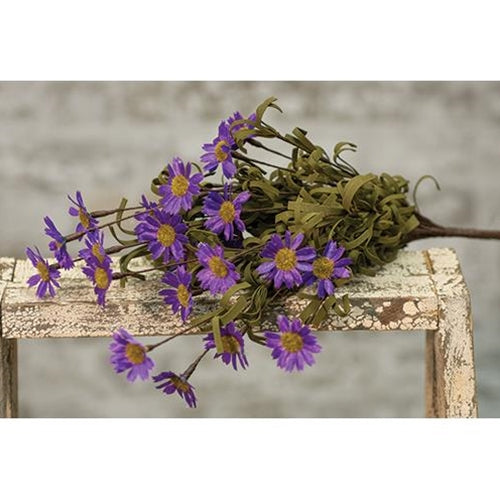 18" Purple Daisy Bush